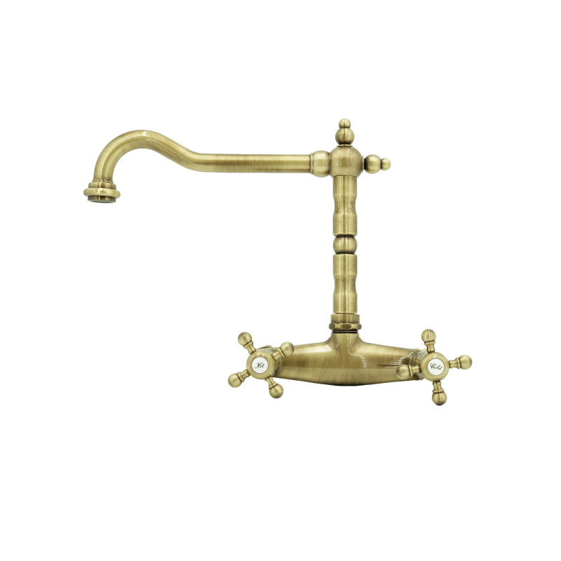 Accesorio de latón macizo - 3013 Ulisse para pared bronce
