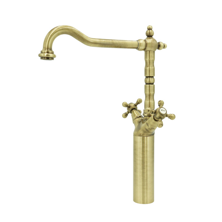 Rubinetteria in ottone massiccio - 6007 HL Ulisse 1 foro