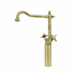 Faucets in solid brass - 6007 HL Waterspring 1 hole