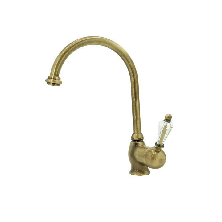Wasserhähne aus massivem Messing - 10560 B Dronning 1 Loch