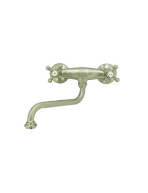 Faucets in solid brass - 3011 Ulisse wall mounted