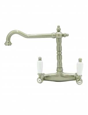 Faucets in solid brass - 3013 Penelope wall mounted