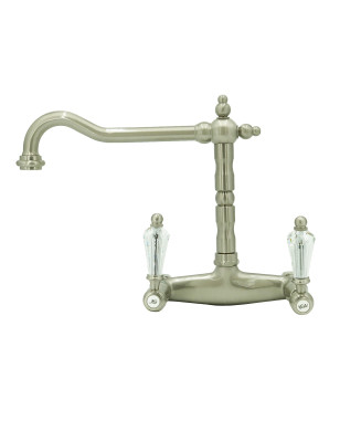 Rubinetti in ottone massiccio - 3013 Queen a parete