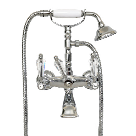 Faucet in solid brass - 6000 Dronning bathtub