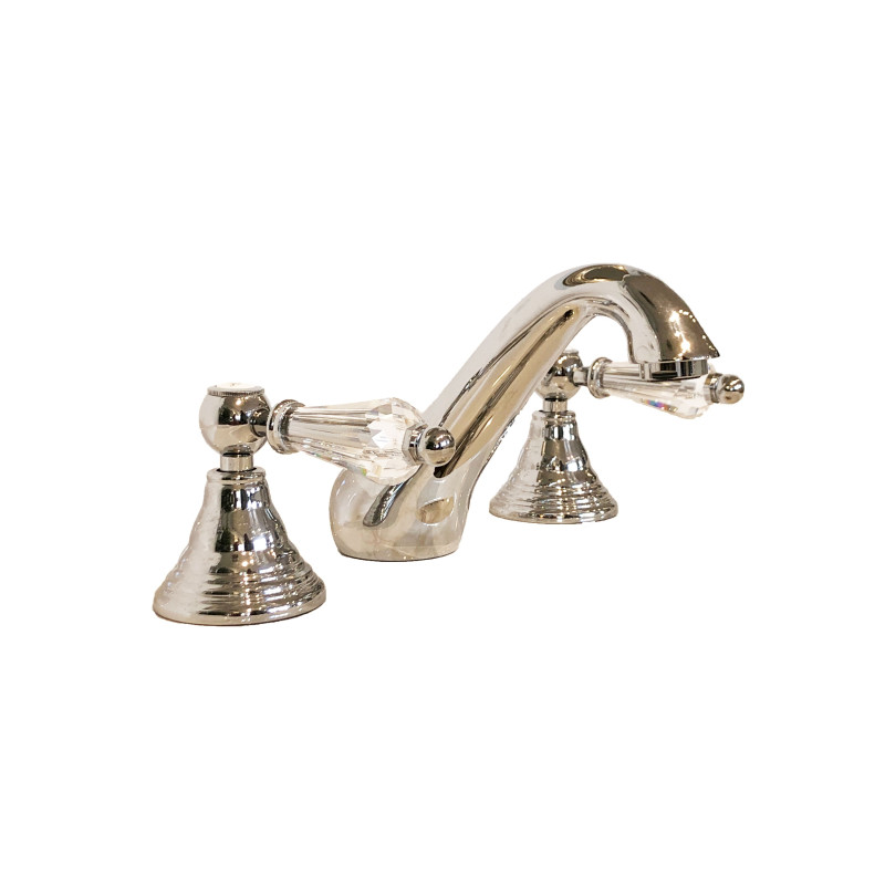 Faucet in solid brass - 3002 Dronning 3-holes