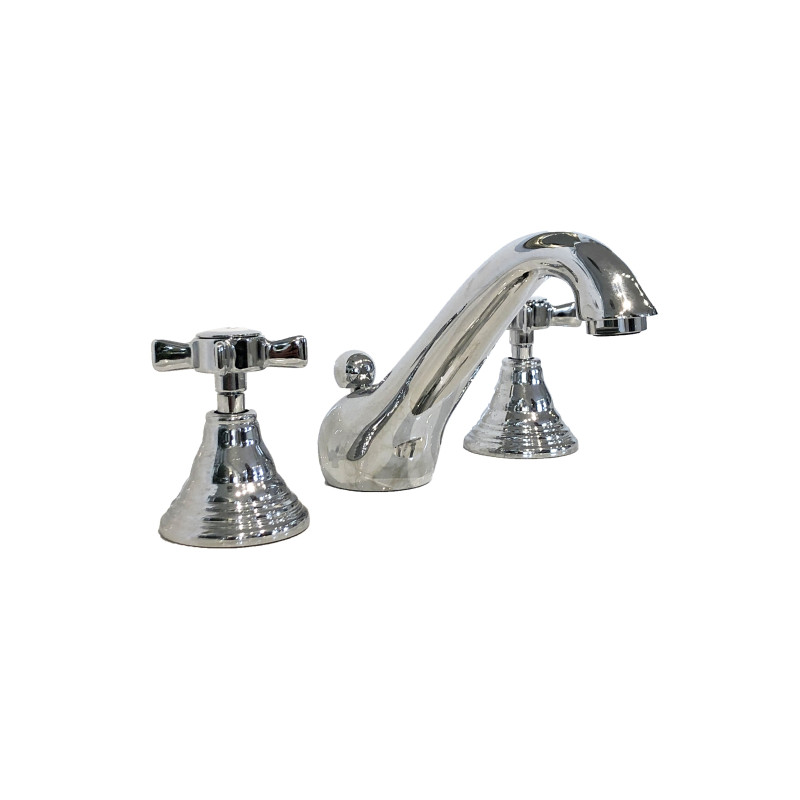 Faucet in solid brass - 3002 Waterspring 3-holes