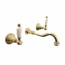 Faucets in solid brass - 6018 Penelope wall mounting
