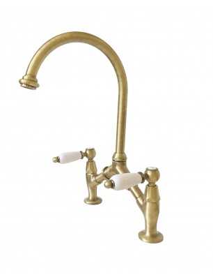 Faucets in solid brass - Cucina 221 Penelope bridge model