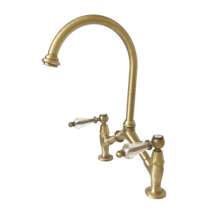 Armaturer i massiv messing - Cucina 221 Dronning bridge model