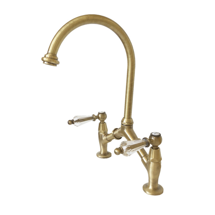 Grifería de latón macizo - modelo de puente Cucina 221 Reina