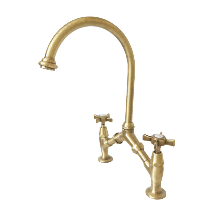 Fittings in solid brass - Cucina 221 Waterspring bridge model