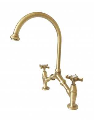 Faucets in solid brass - Cucina 221 Waterspring bridge model