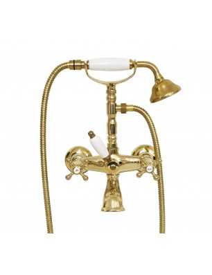 Faucets in solid brass - 6000 Ulisse  for bathtub