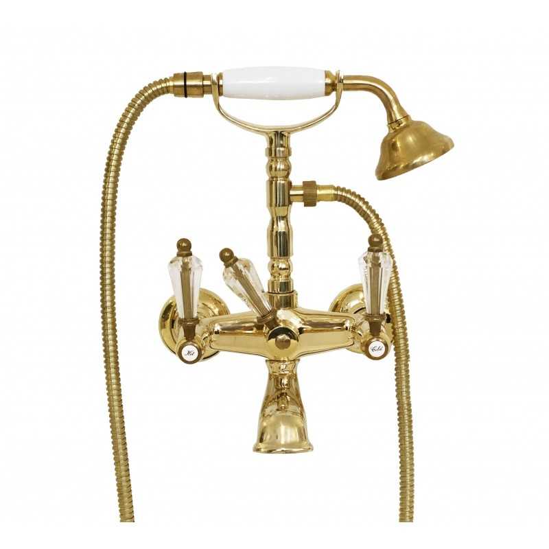 Faucets in solid brass - 6000 Queen bathtub