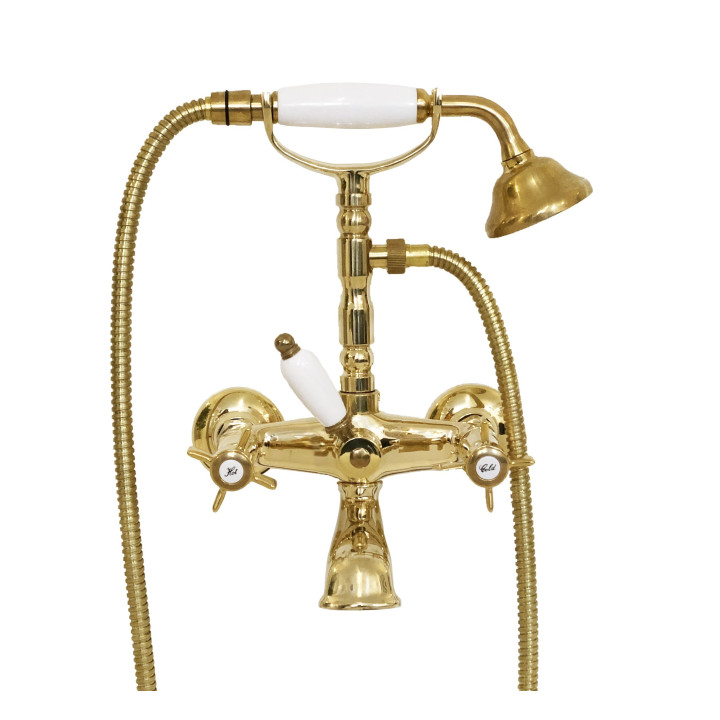 Solid brass faucets - 6000 Waterspring bathtub