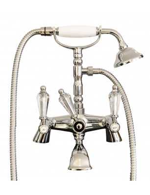 Faucets in solid brass - 6002 Dronning bathtub