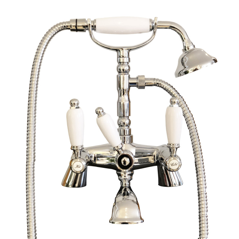 Armatur aus massivem Messing - 6002 Penelope für Badewanne