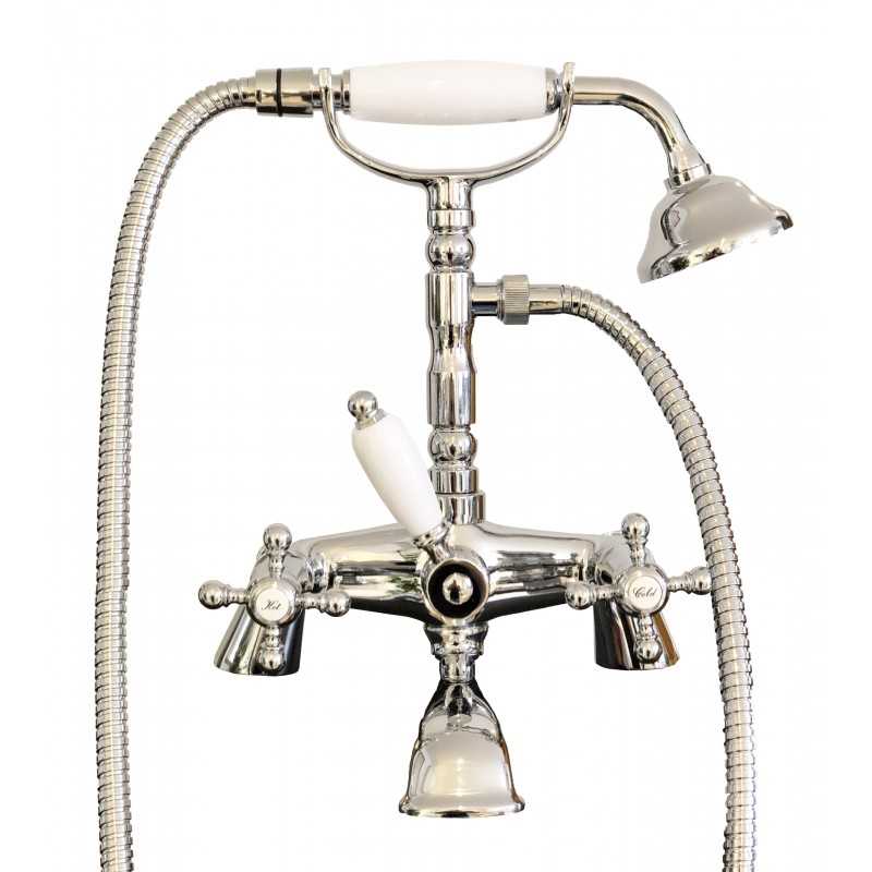 Faucets in solid brass - 6002 Ulisse for bathtub