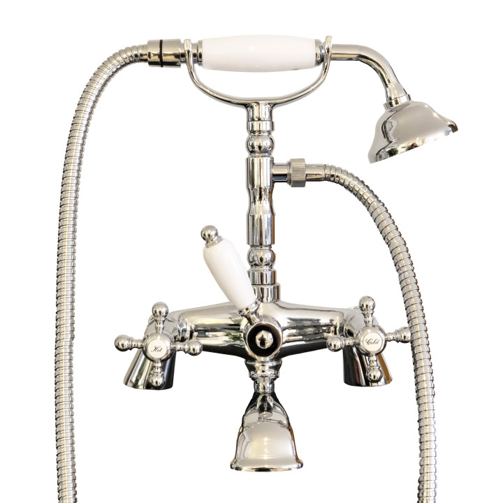 Armaturen aus massivem Messing – 6002 Ulisse für die Badewanne