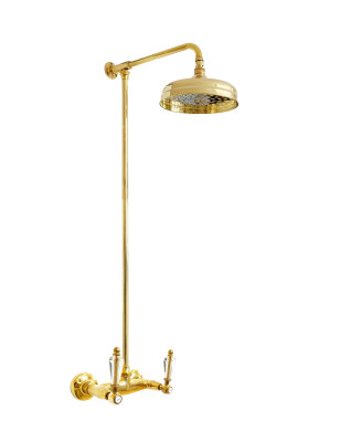 Faucets in solid brass - 777 Queen shower