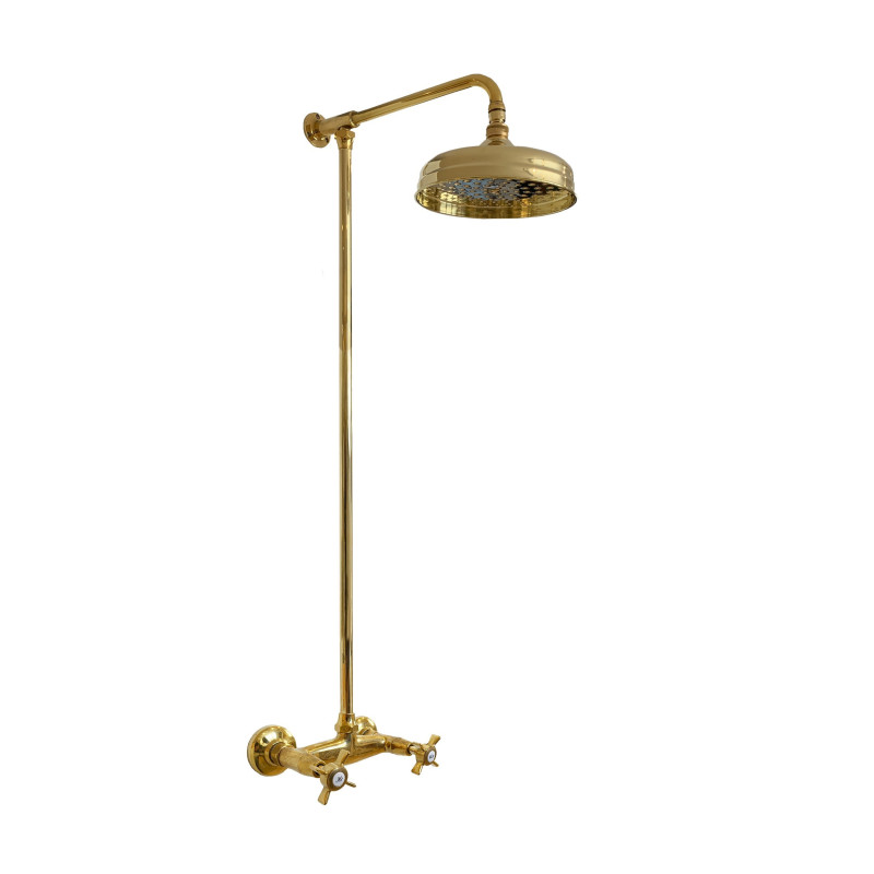 Shower In Solid Brass - 777 Waterspring