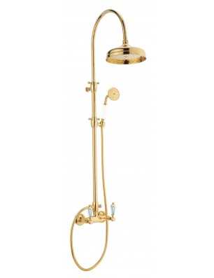 Faucets in solid brass - Doccia arco Queen shower