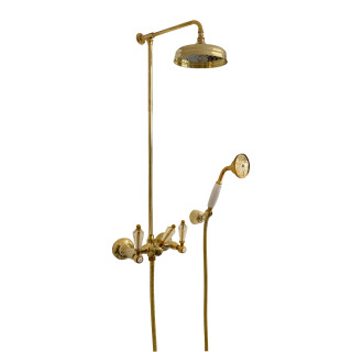 Armaturen aus massivem Messing – 778 Dronning Dusche