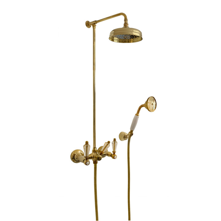 Rubinetteria in ottone massiccio - 778 Dronning doccia