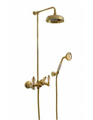 Faucets in solid brass - 778 Queen shower