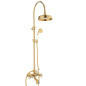 Brusearmatur Kar i massiv messing - Doccia arco + 6040 Ulisse