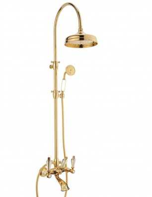 Doccia arco + 6040 Dronning faucet to the shower-bath
