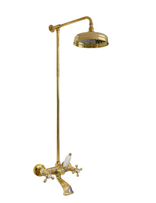 Faucets in solid brass - 777 + 6000 Ulisse shower-bathtub