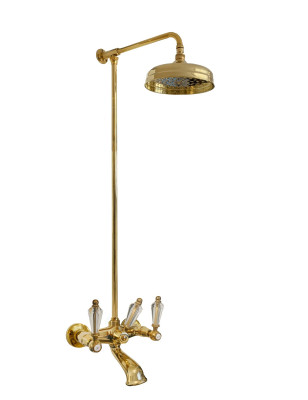 Faucets in solid brass - 777 + 6000 Queen  shower-bathtub