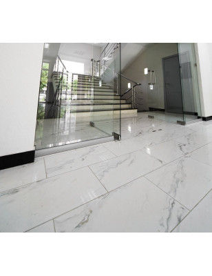 Fliser i Carrara marmor 2 cm kalibreret