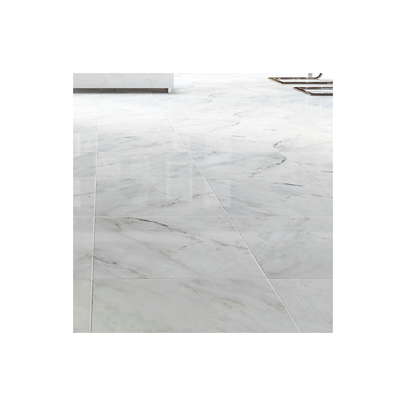 Tiles in Carrara marble 2 cm calibrated