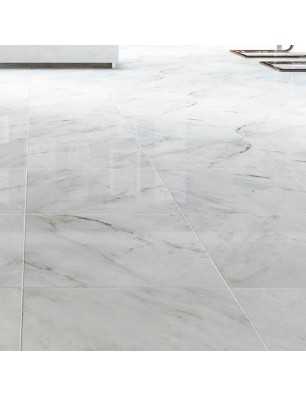 Tiles in Carrara marble 2 cm calibrated