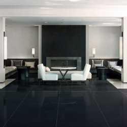 Tiles in Pure Black 2 cm calibrated