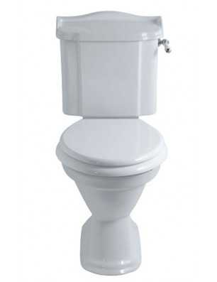 Heyford toilet med fast cisterne