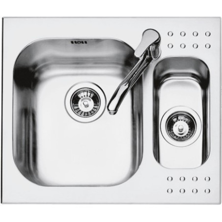 Lavello cucina quadrato Select Plus 58,5×50 2