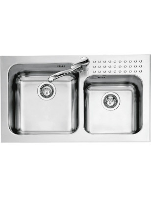 Lavello cucina quadrato Select Plus 86×50 3