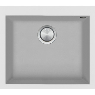 Fregadero de cocina cuadrado Soul 57 × 50 cm blanco