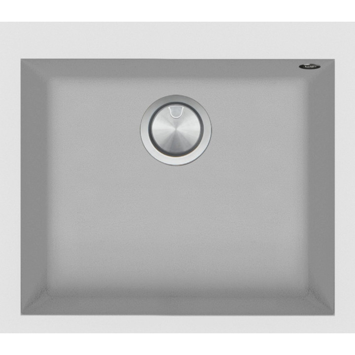 Fregadero de cocina cuadrado Soul 57 × 50 cm blanco