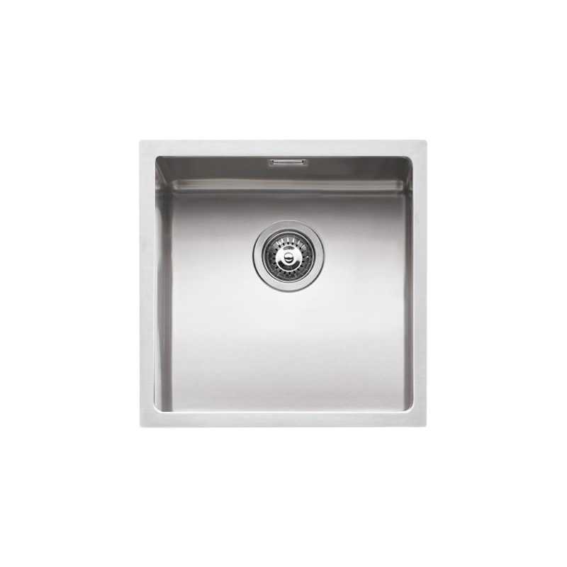 Kitchen sink square bowl 40×40 cm with radius “15”