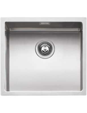 Kitchen sink square bowl 45 ×40 cm with radius “15”