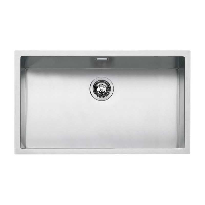 Kitchen sink square bowl 71×40 cm with radius “15”