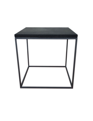 Table De Canapé Etna En Pierre De Lave 60x60x60