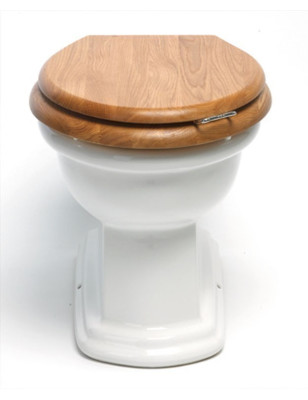 Bergier floor-mounted toilet for built-in cistern