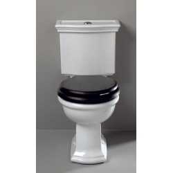 BERGIER toilet med fast cisterne