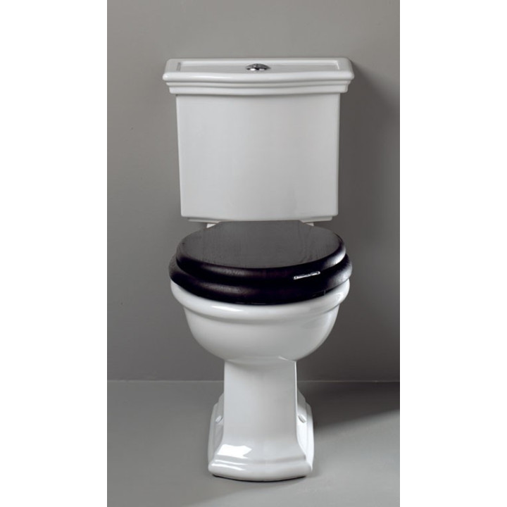 BERGIER Toilette mit festem Spülkasten