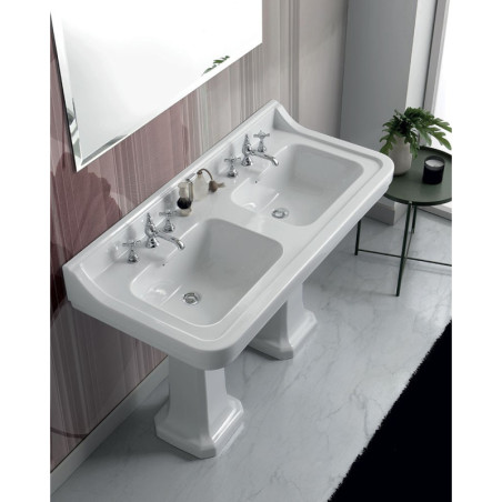 Console Venezia with 2 pedestals